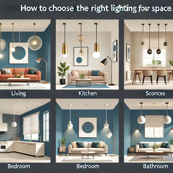 How to Choose the Right Lighting for Your Space