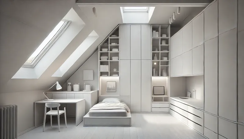 Planning Your Attic Conversion space designed with simplicity and functionality in mind