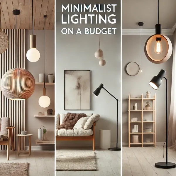 Minimalist Room Lighting on a Budget