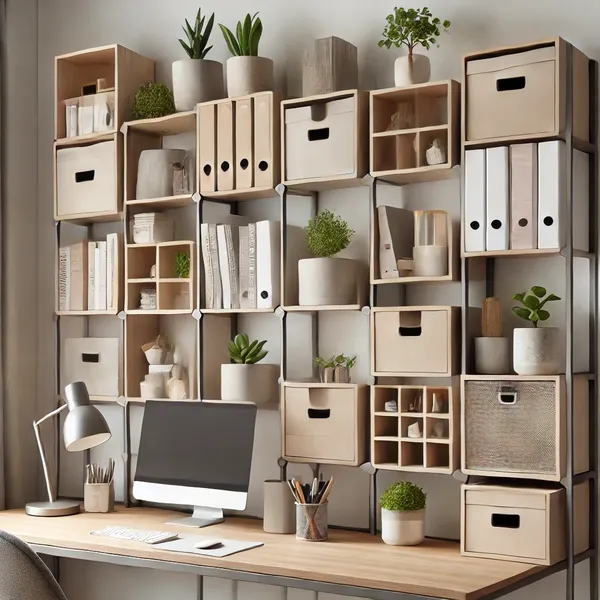 Minimalist Shelving Units 4. Modular Shelving