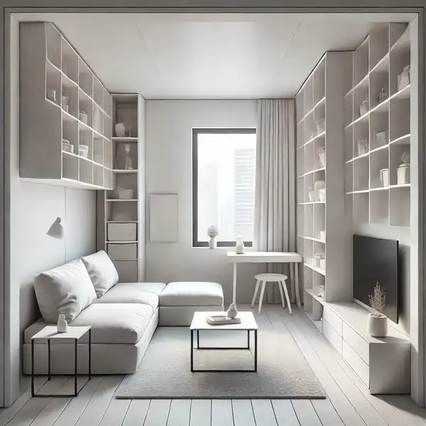 Minimalist Studio Apartment Design minimalist apartment space