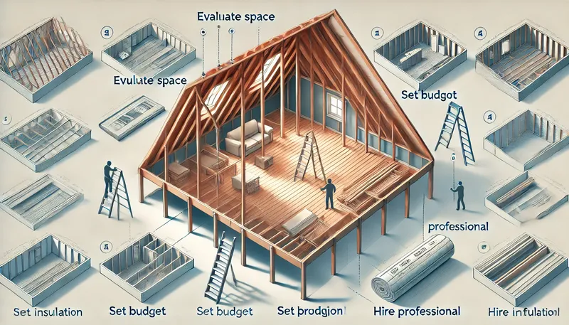 Planning Your Attic Conversion A step by step plan for minimalist attic conversions