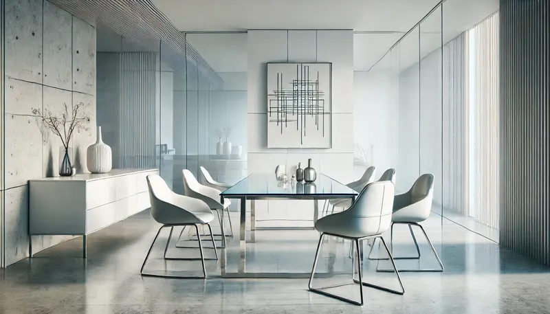 Minimalist Dining Tables 4. Contemporary Minimalist Dining Tables