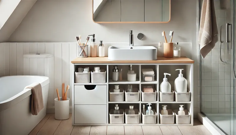 Minimalist Home Decluttering Tips 4. Bathroom