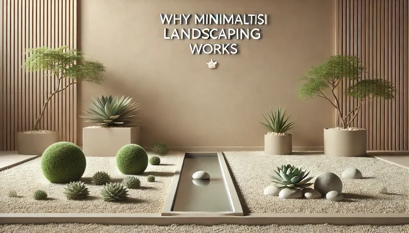 Why Minimalist Landscaping Work,